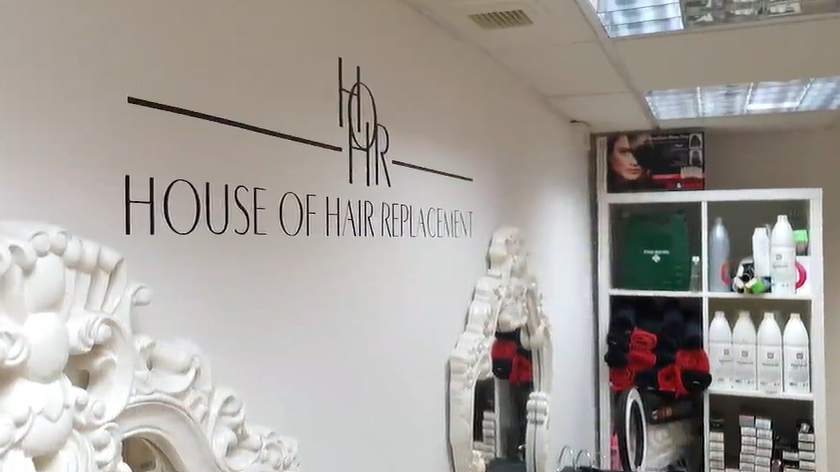inside house of hair replacement in birmingham